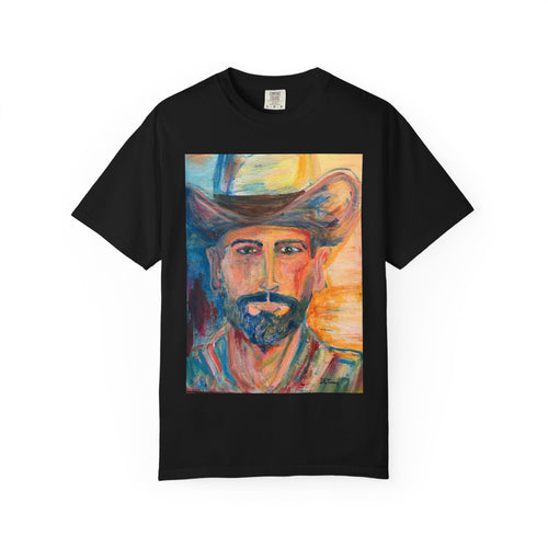 Painterly Cowboy Portrait T-Shirt