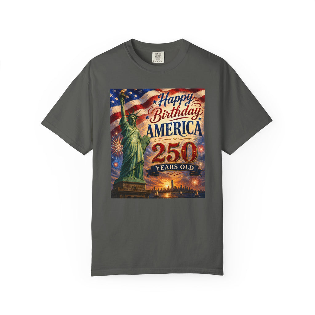 Happy Birthday America 250th Anniversary T-Shirt