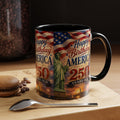 Happy Birthday America 250th Anniversary Coffee Mug