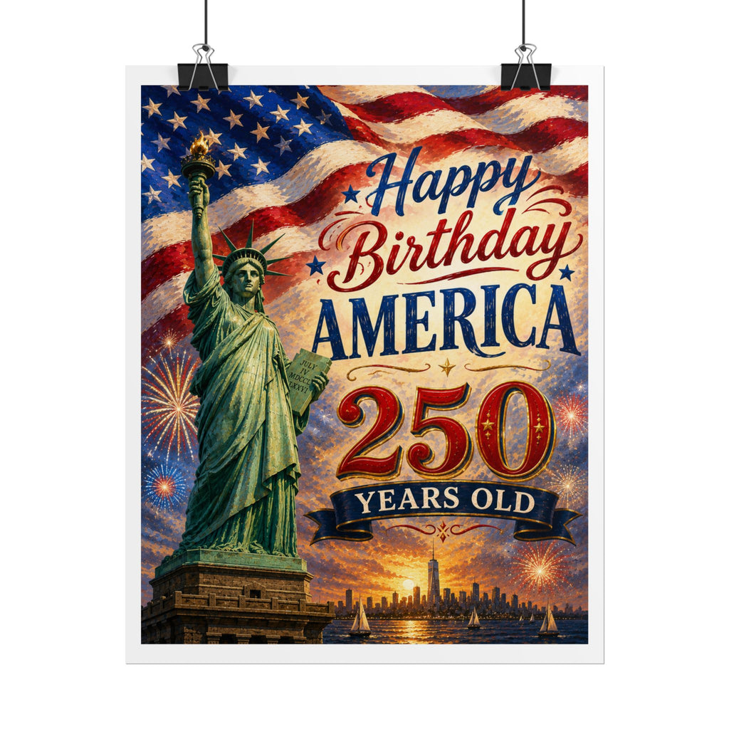 Happy Birthday America 250 Poster