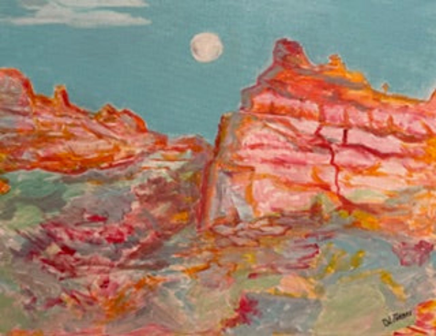 Sedona landscape  art print